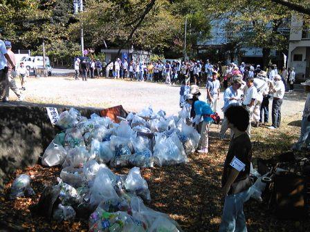 Clean-up day event (Okitsugawa Bridge: Sunpu Eco Action)