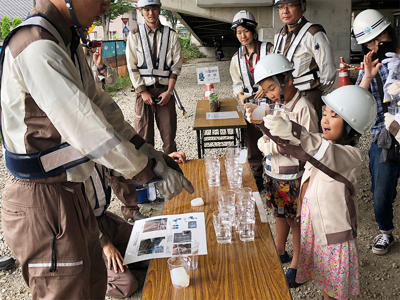 Construction site tour (Saitama Prefecture)