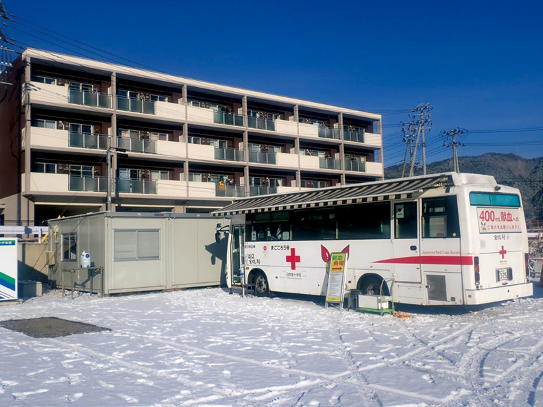 Christmas blood donations (Iwate Prefecture)